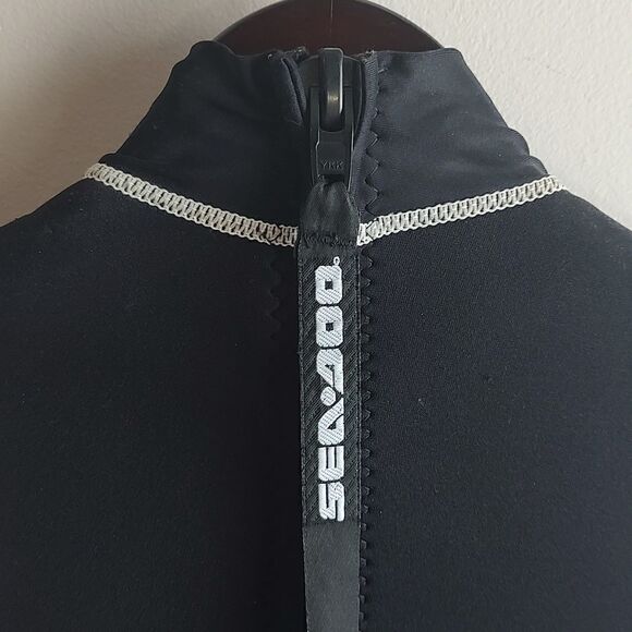 Sea-Doo Bombardier Men's Short‎ Sleeve Size Small Shorty Wet Suit - Picture 14 of 17